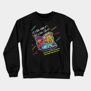 Gears, Dreams, and ambition (Motivational and Inspirational Quote for Car Lovers) Crewneck Sweatshirt